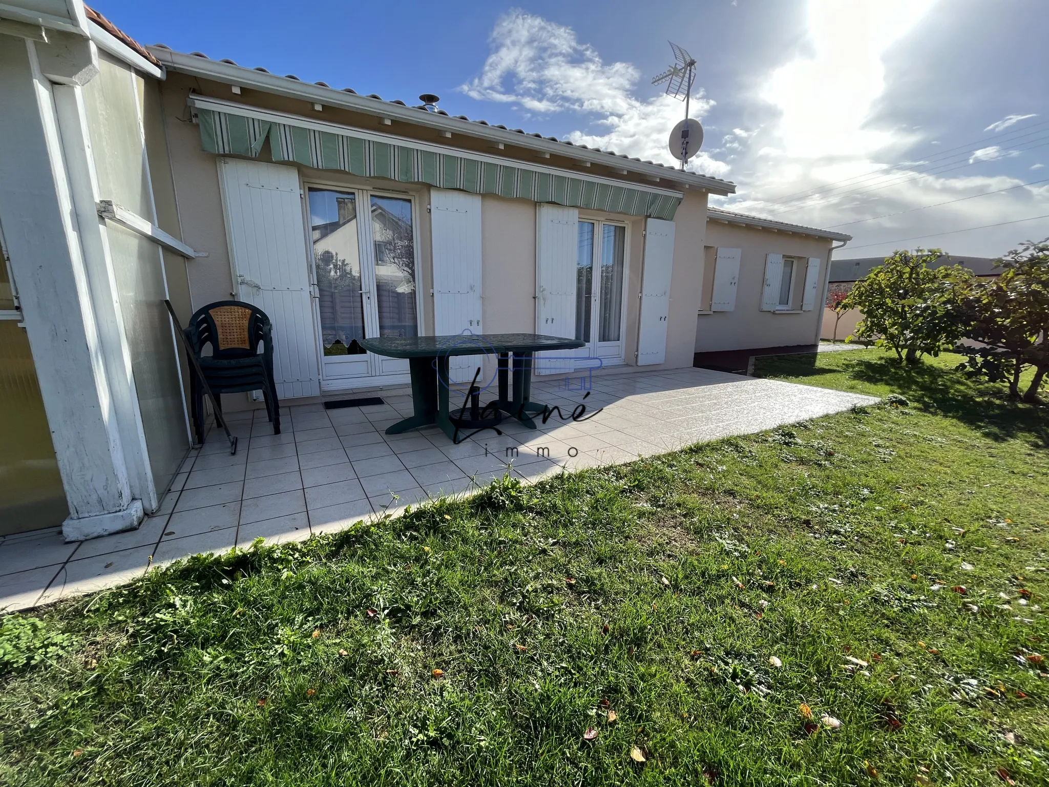 Maison de plain-pied avec jardin à Bergerac 