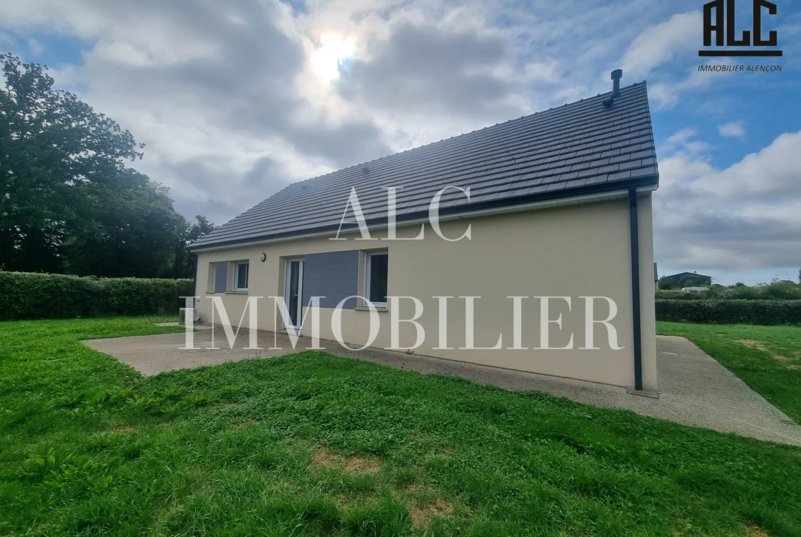 Maison de plain pied entre Le Mêle-Sur-Sarthe et Sées 