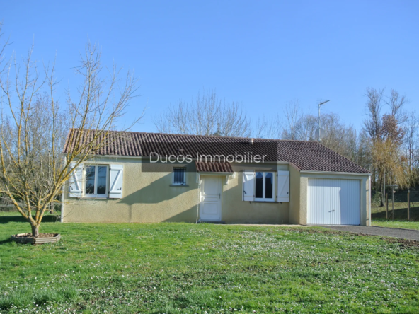 Charmante maison de plain-pied avec garage à Beaupuy