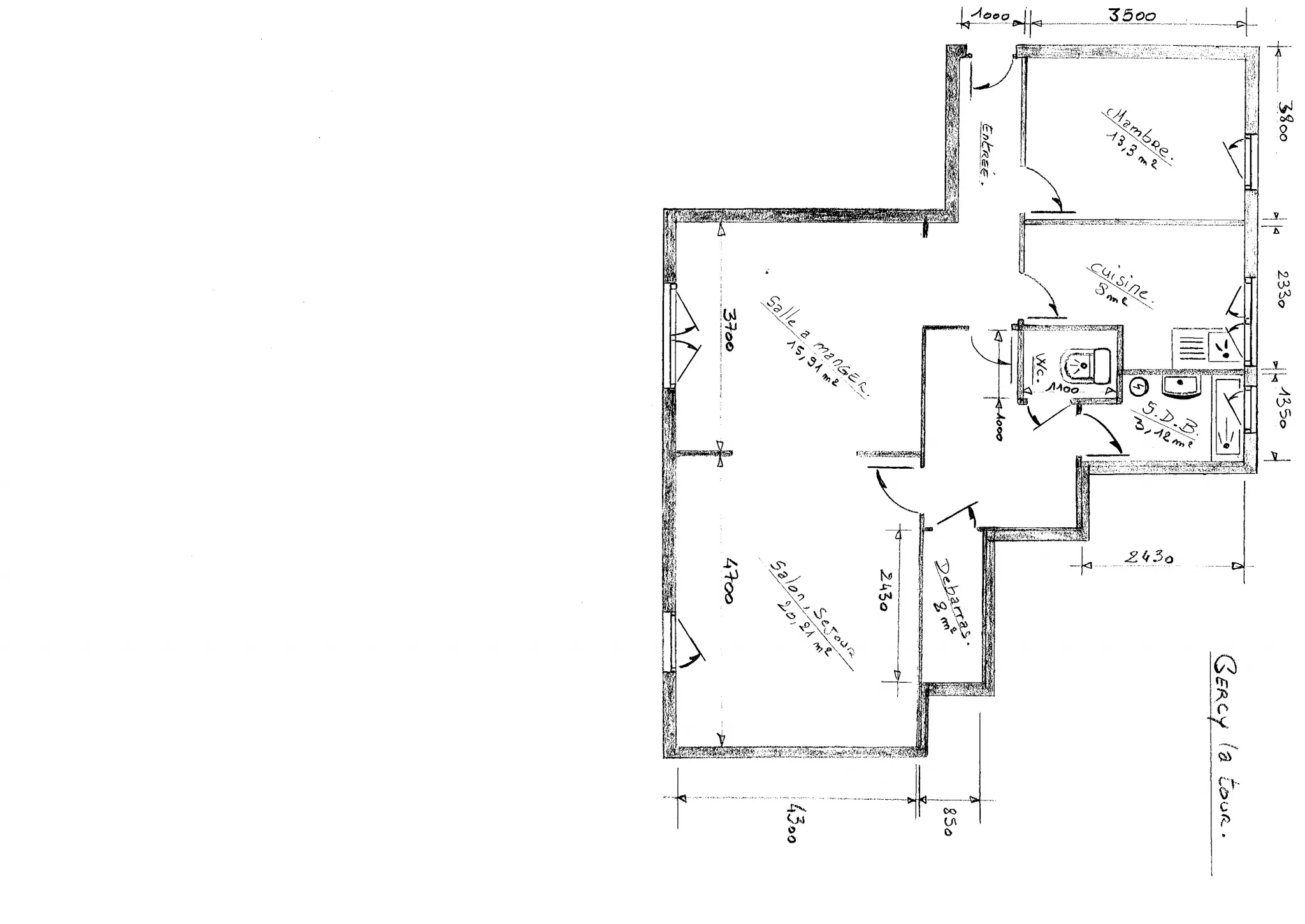 Appartement à Cercy la tour - Idéal investisseur 