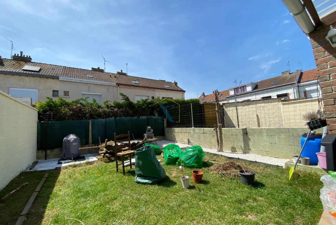 Maison 3 chambres et jardin à Faches-Thumesnil 