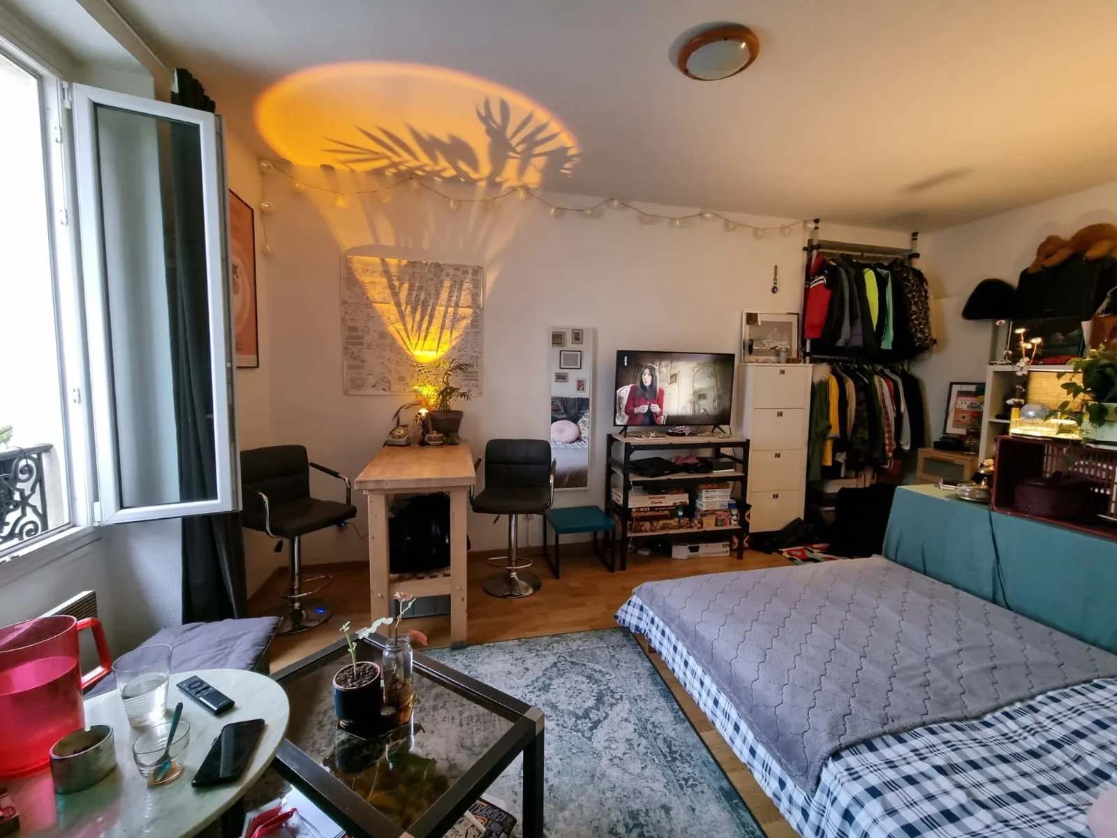 Studio lumineux à vendre dans une rue calme à Paris 