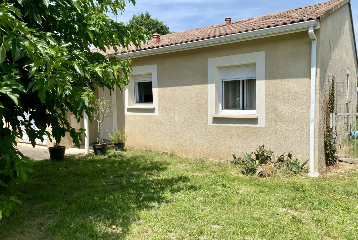 Maison de plain pied avec trois chambres à Montauban 