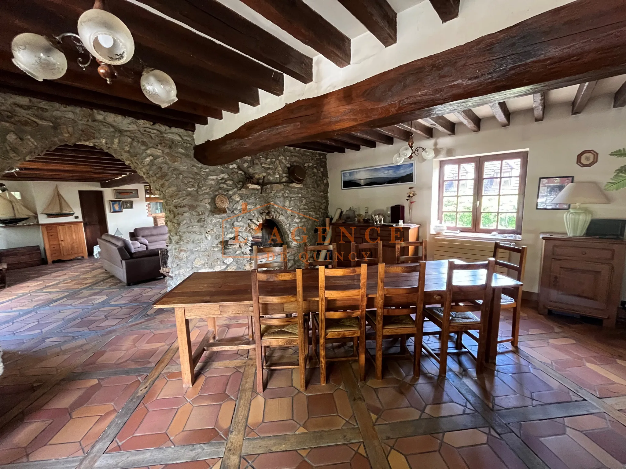 Maison Briarde avec 4 Chambres et Jardin Arboré à Villemareuil 