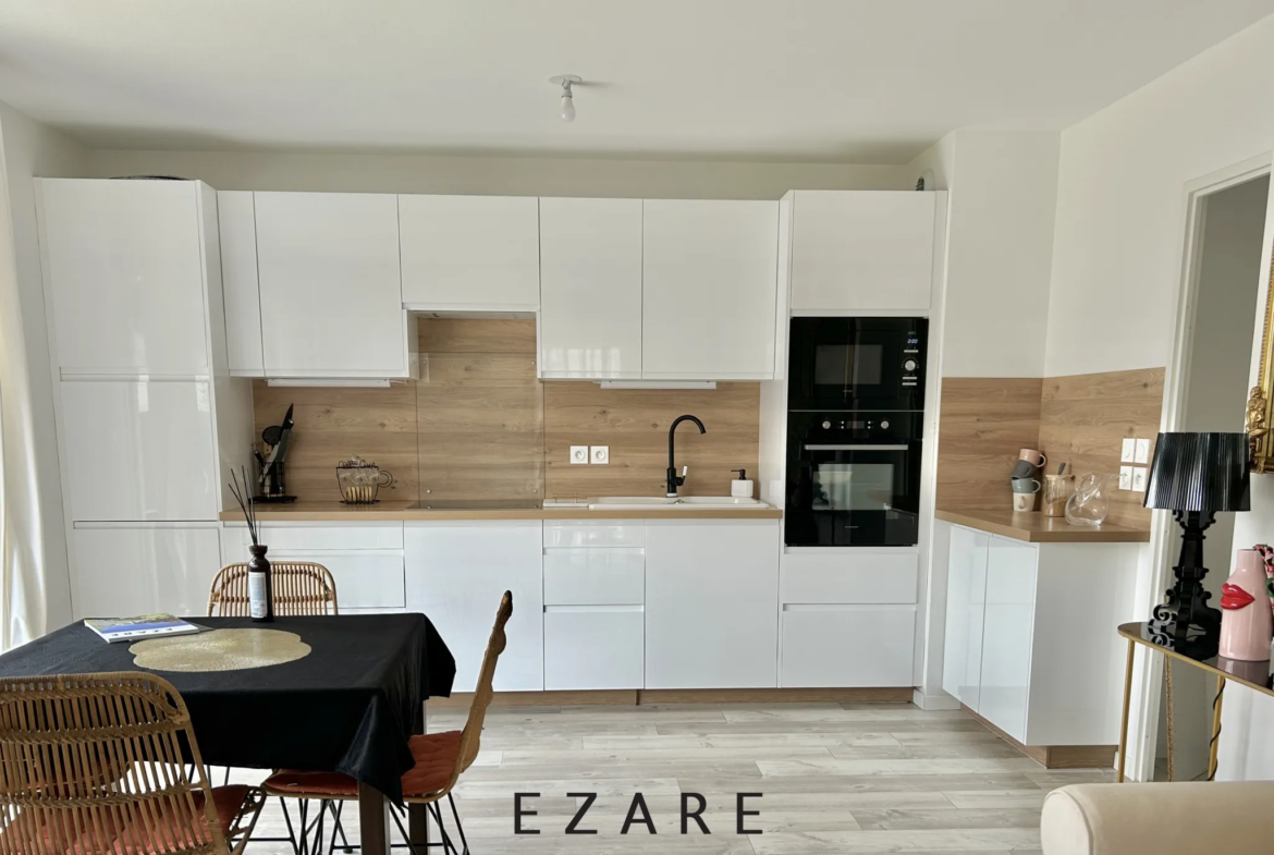 Appartement T3 58m² Rez-de-jardin Longvic 