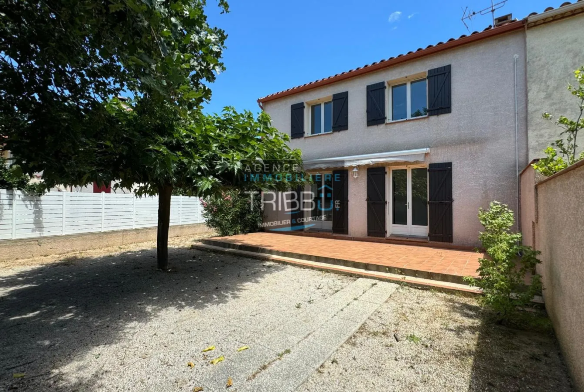 Vente - Villa 3 Faces 114m2, 4 chambres sur terrain de 425m2 à Pollestres 