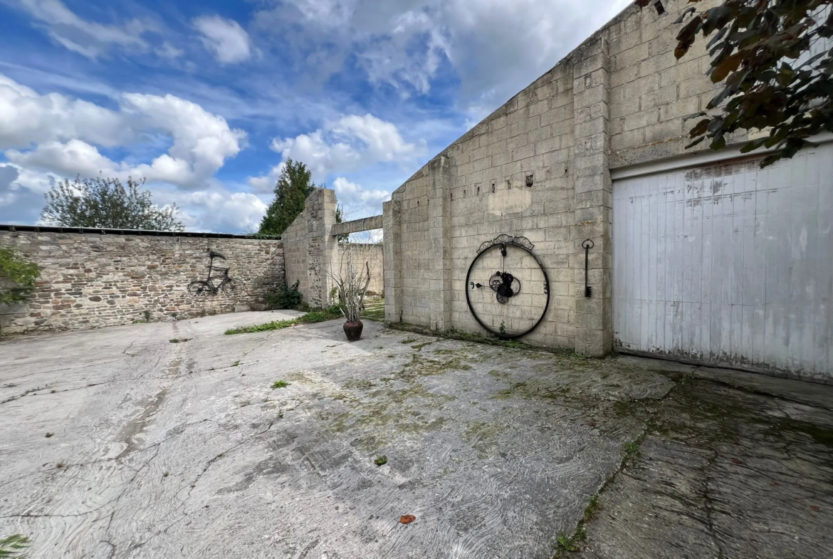 Maison en pierre de 135 m2 à Pre en pail 