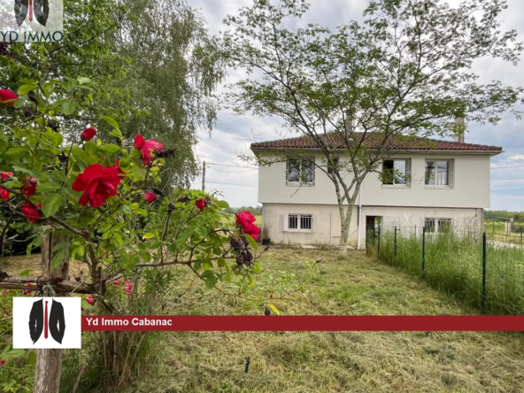 Superbe Maison Familiale à Landiras avec Grand Terrain