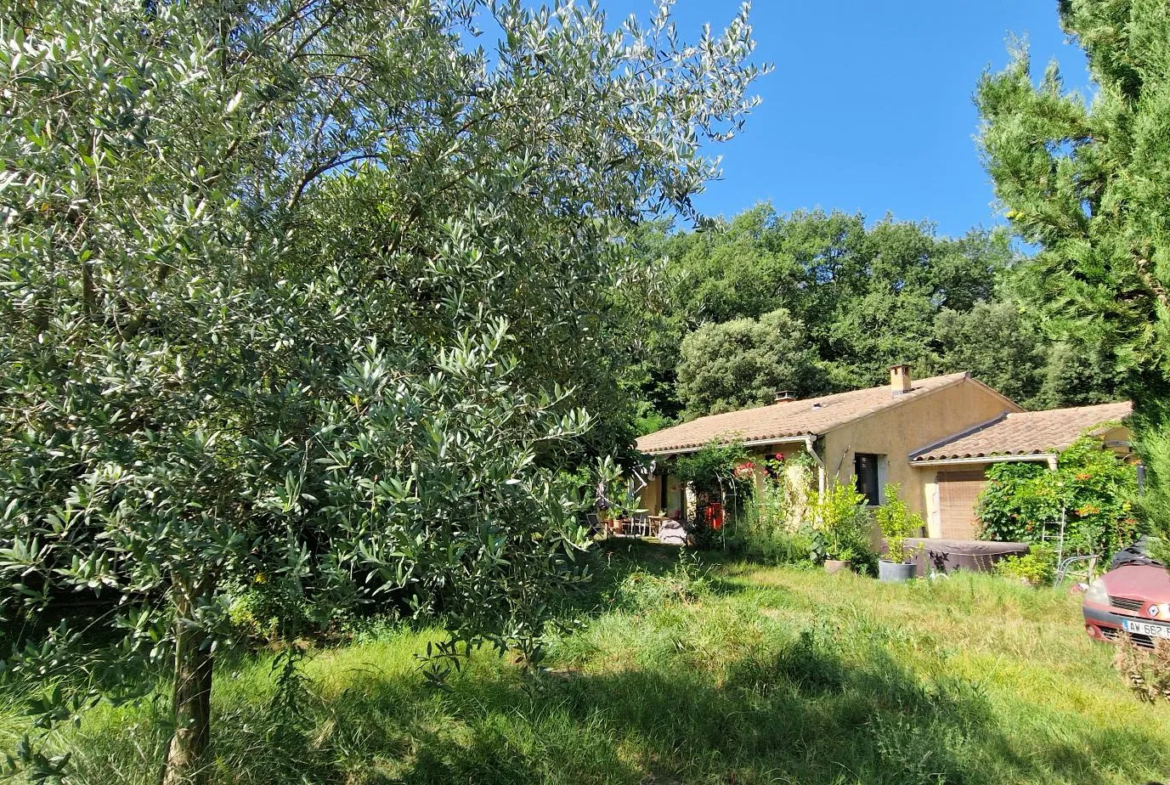 Villa avec 7340m2 de terrain à La Roque sur Ceze 