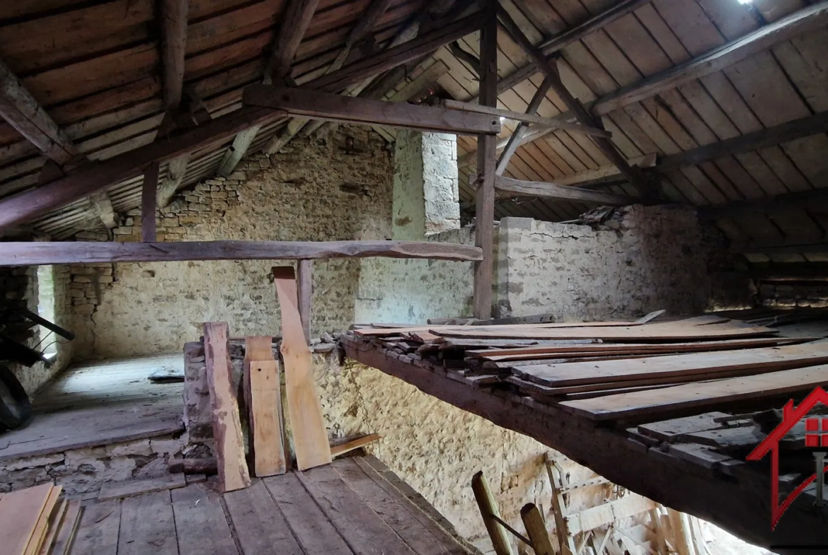 Ancienne Ferme Indépendante avec Vue sur l'Amance à Fayl Billot 