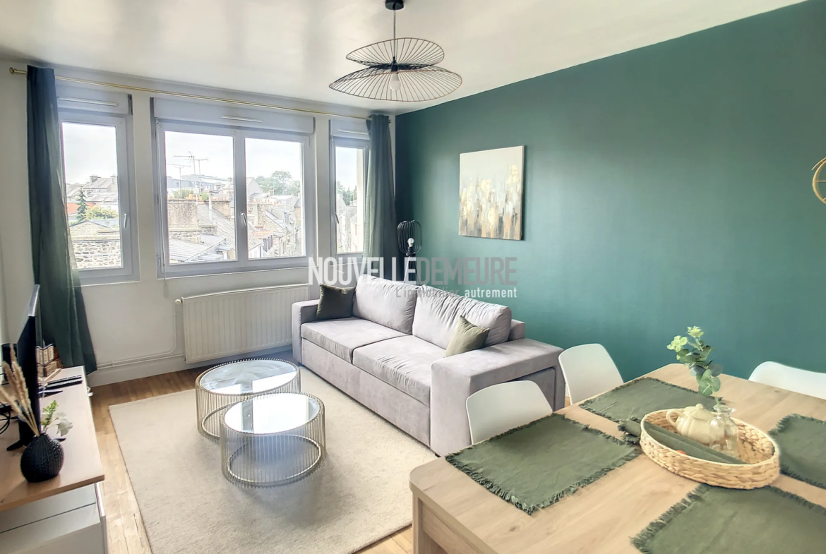 Appartement rénové à vendre à Saint Brieuc 