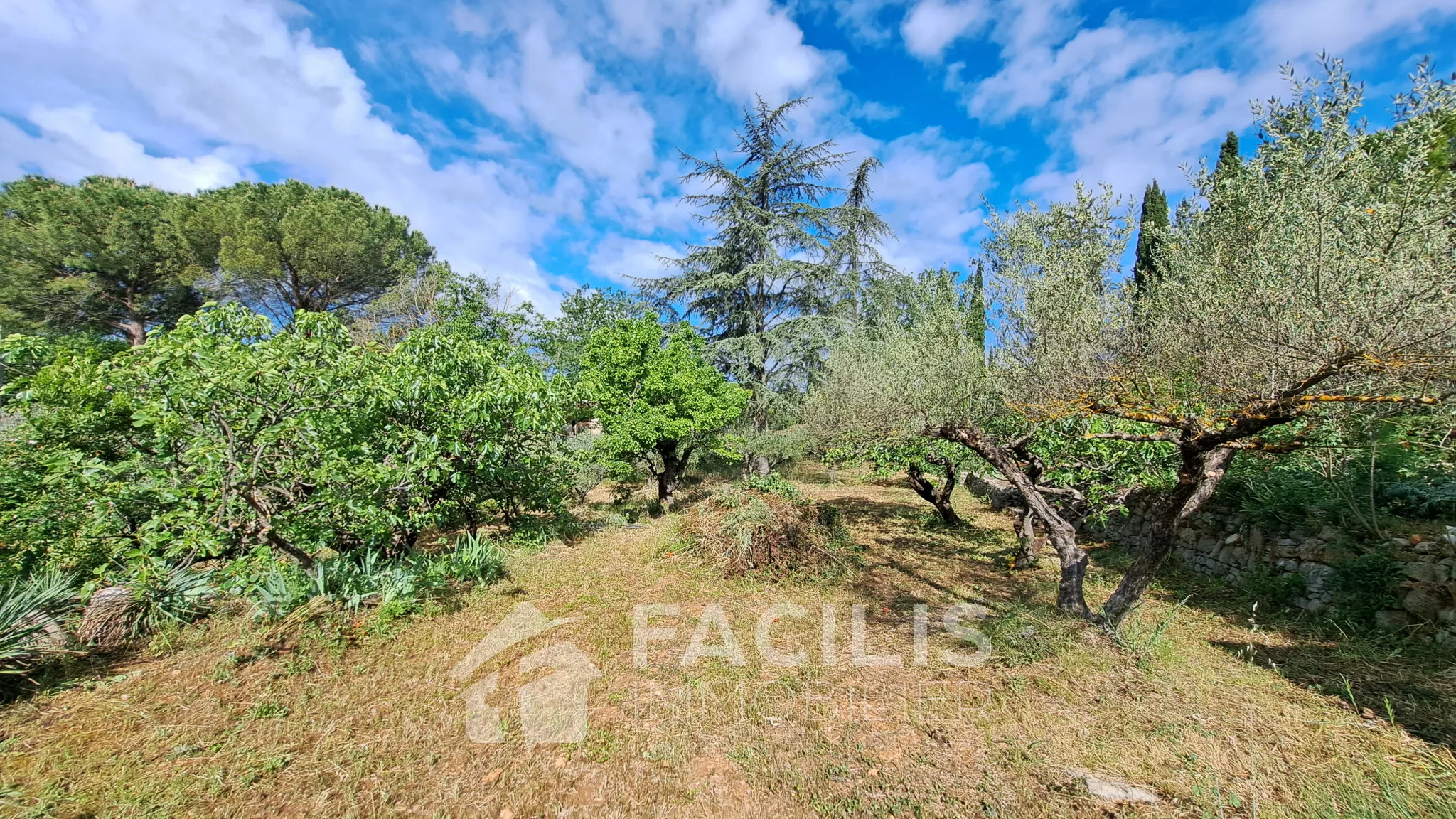 Terrain à bâtir de 855m2 à Lorgues 