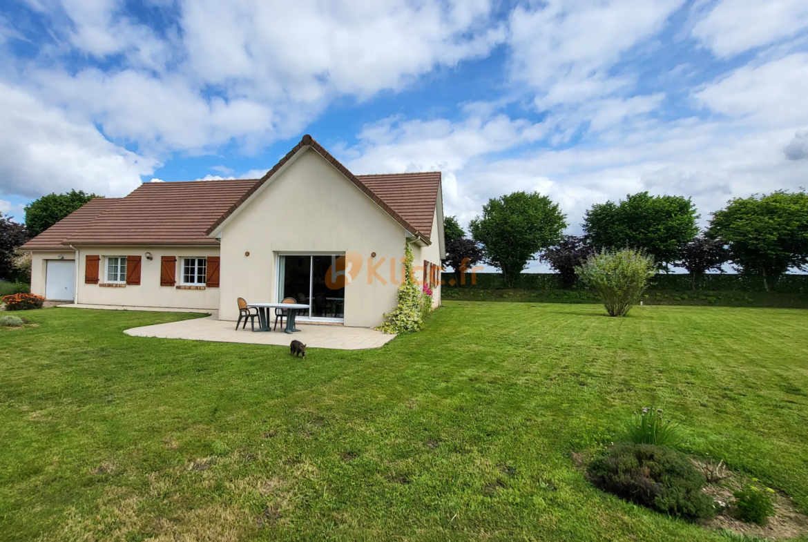 Maison de plain-pied 4 chambres à Sainte Marguerite Sur Duclair 