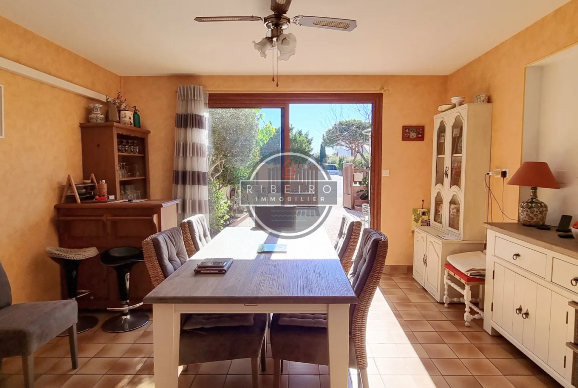 Vente d'une Villa au Grau d'Agde avec Jardin Paysager et Spa 