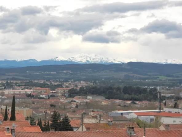 Appartement avec Vue sur les Pyrénées à Carcassonne