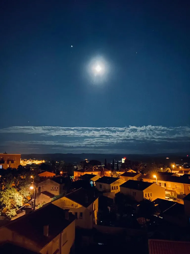 Appartement avec Vue sur les Pyrénées à Carcassonne 