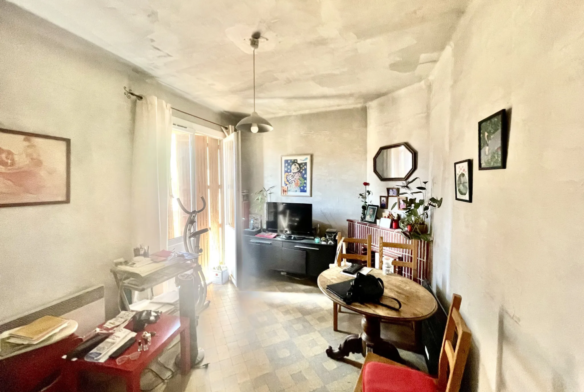 Appartement T2 de 35m2 en vente - Toulon Ouest (Temple) 