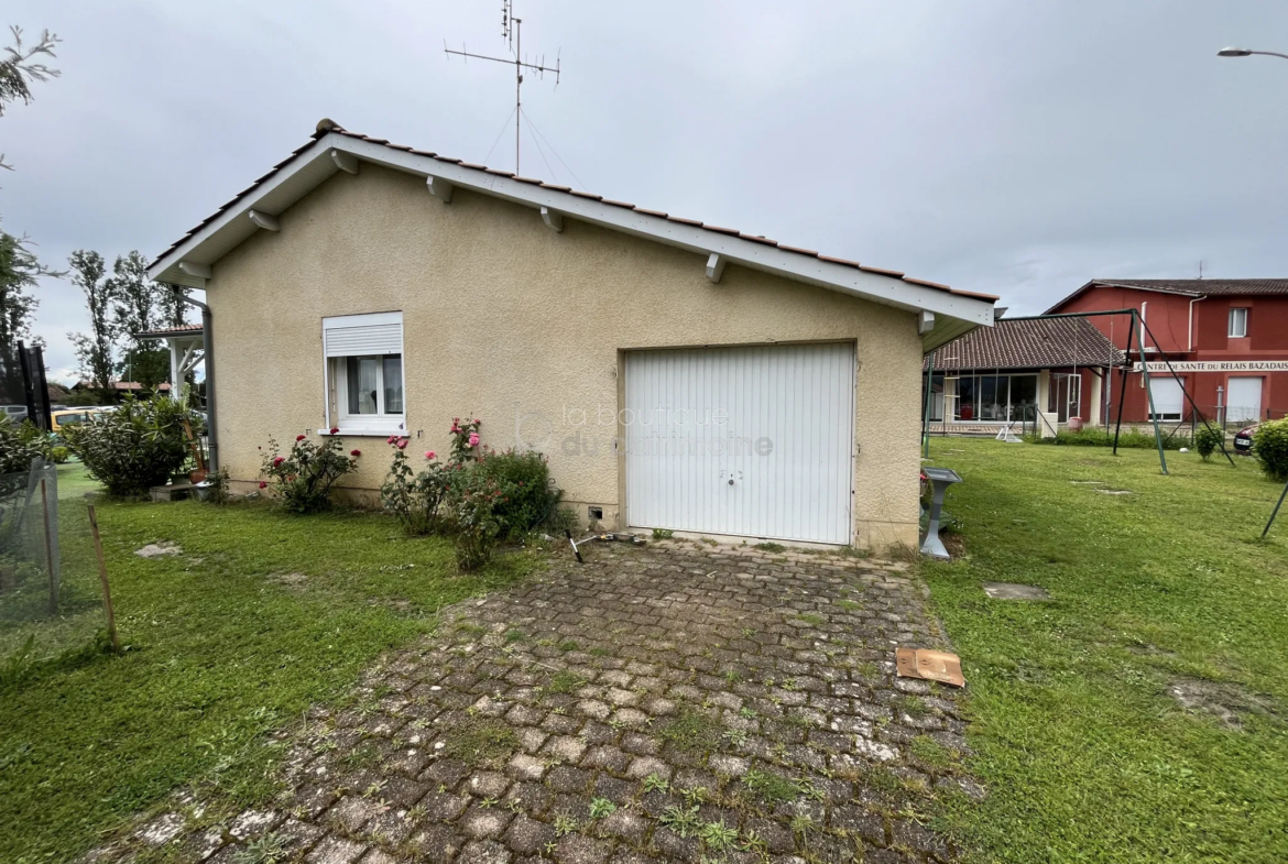 Maison avec deux logements à Bazas 