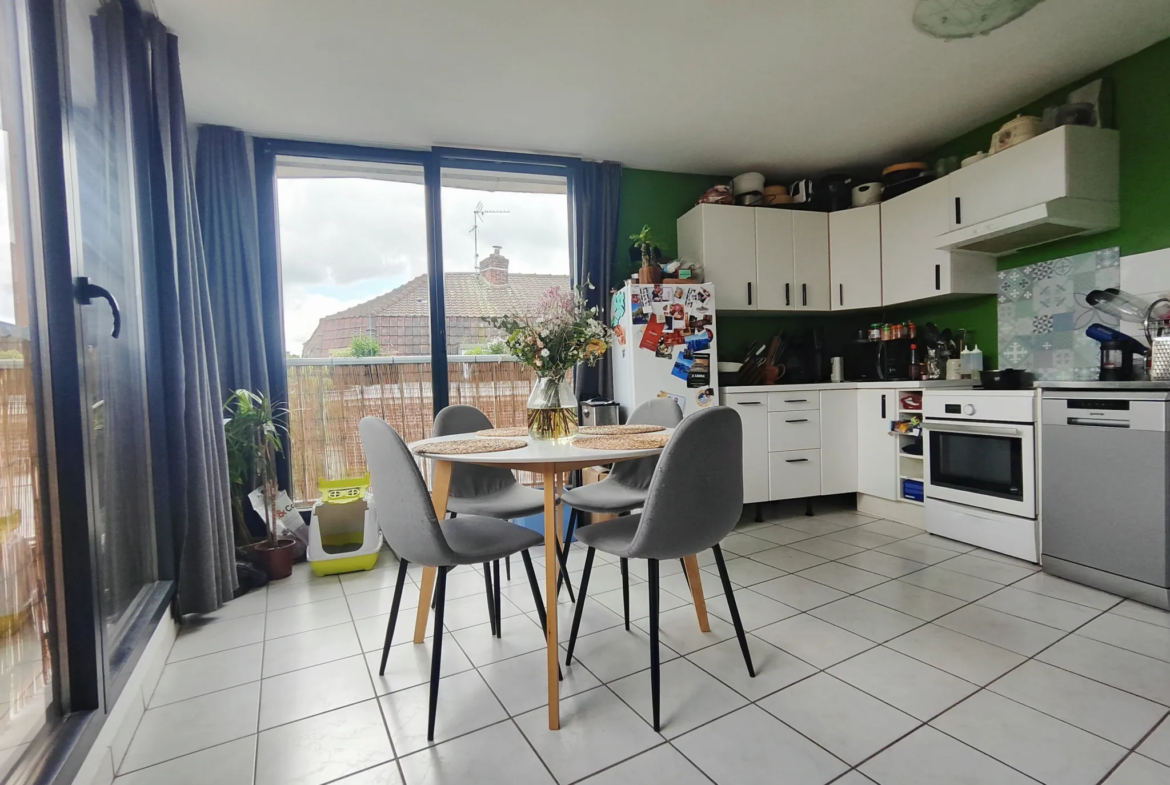 Appartement 66 m2 à Lille avec 2 chambres 