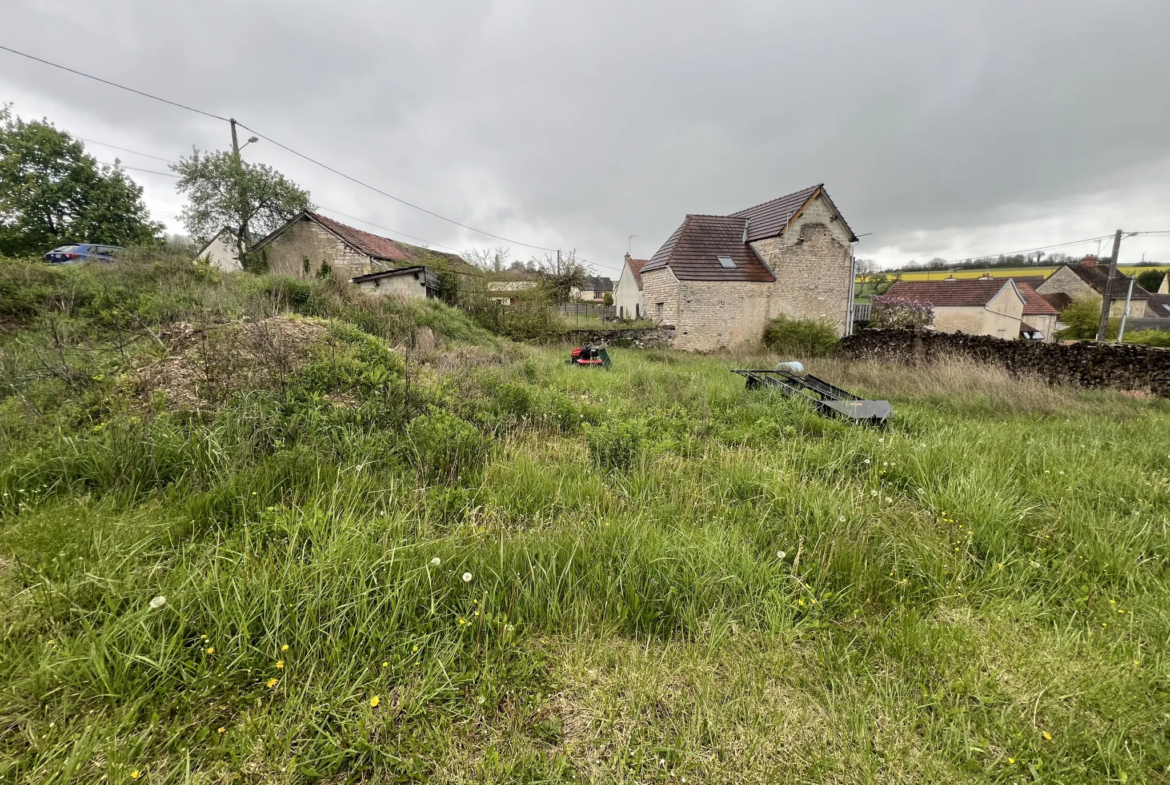 Maison de village proche Montbard avec jardin à rénover 