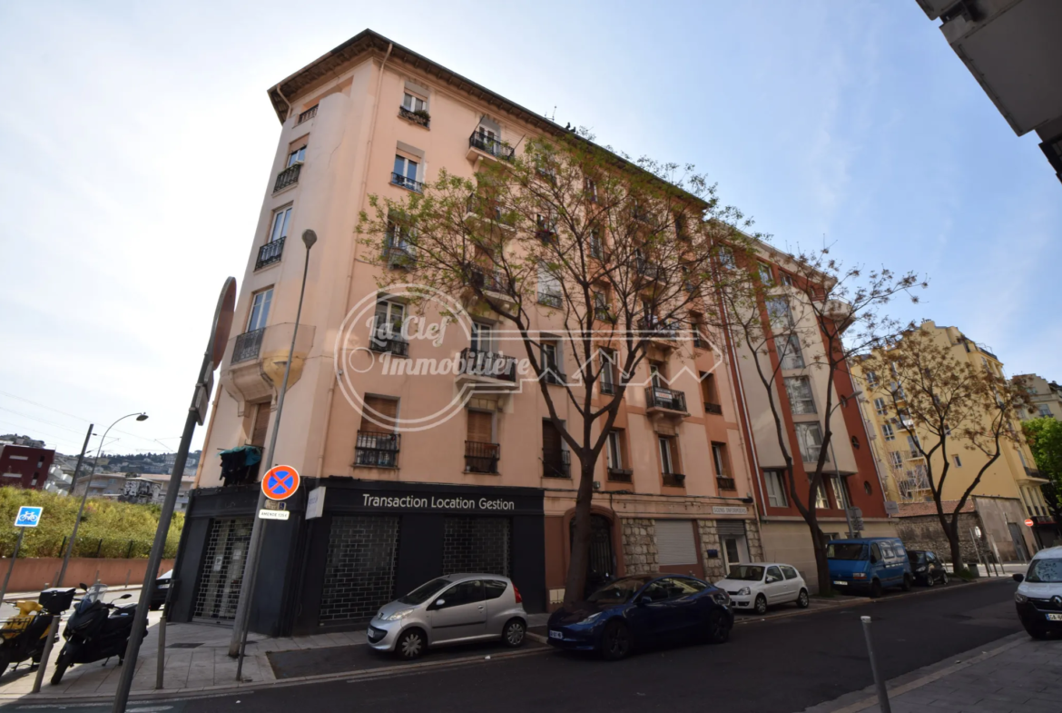 Appartement 2 pièces de 36m2 à Nice Riquier 