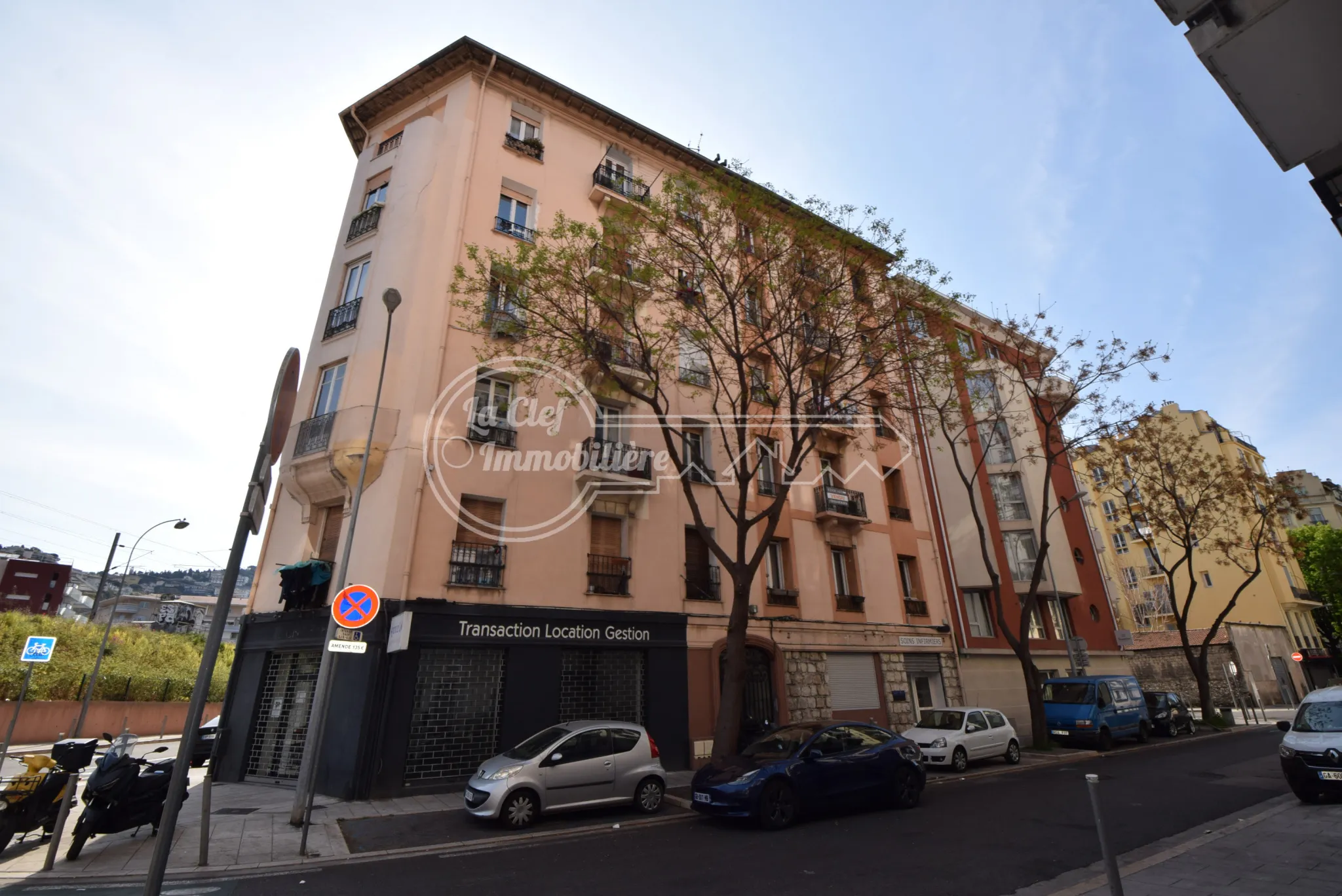 Appartement 2 pièces de 36m2 à Nice Riquier 