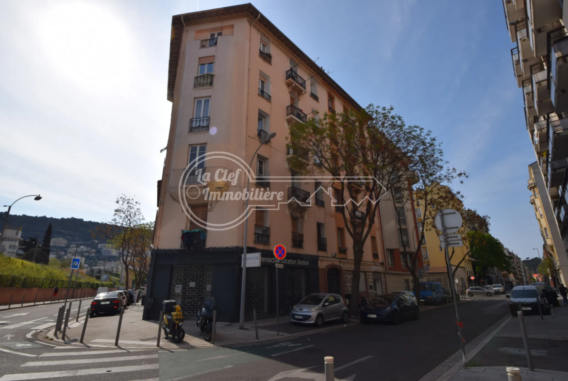 Appartement 2 pièces de 36m2 à Nice Riquier 