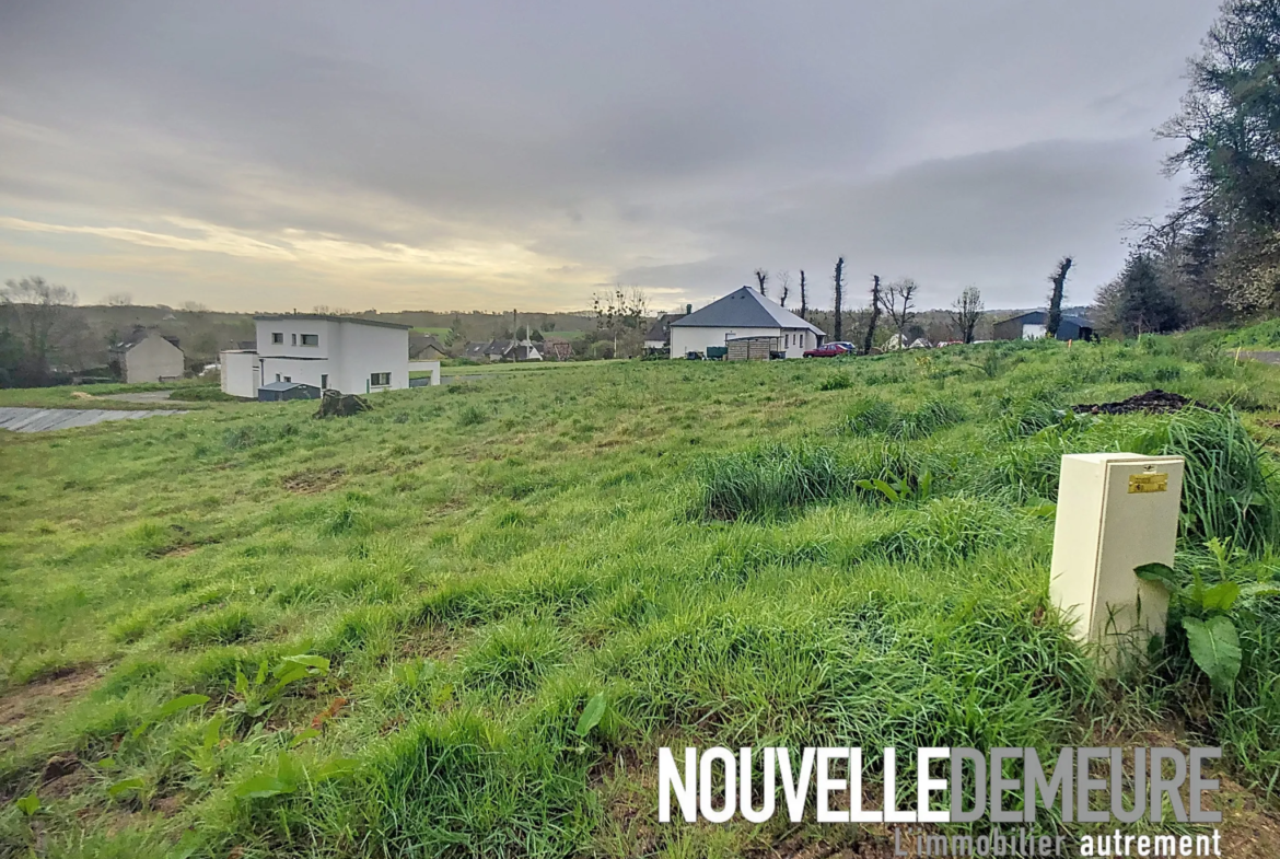 Terrain constructible à Hénon de 950 m2 