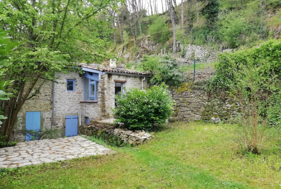 Petite Maison de Village avec Jardin - Bourdeaux 