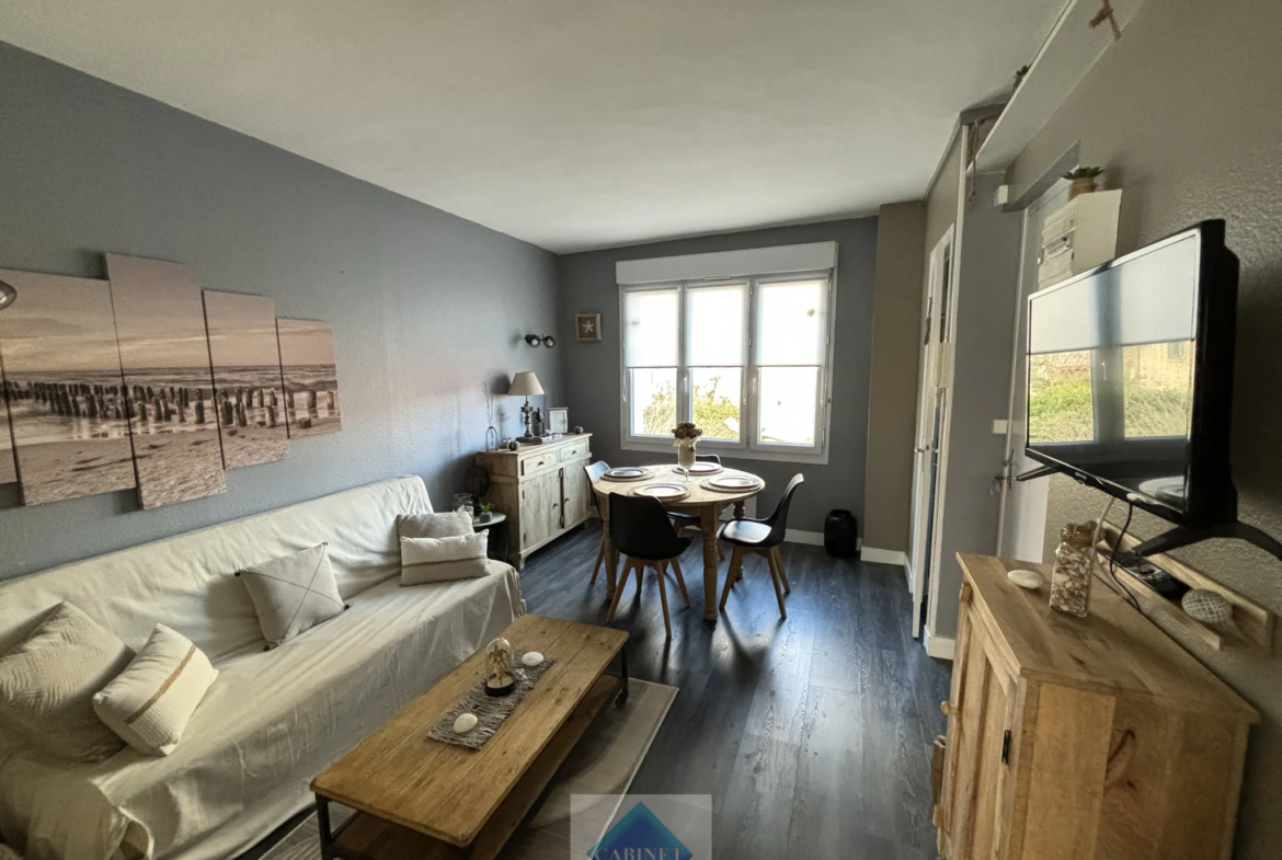 Appartement F2 avec vue sur mer à Ault 