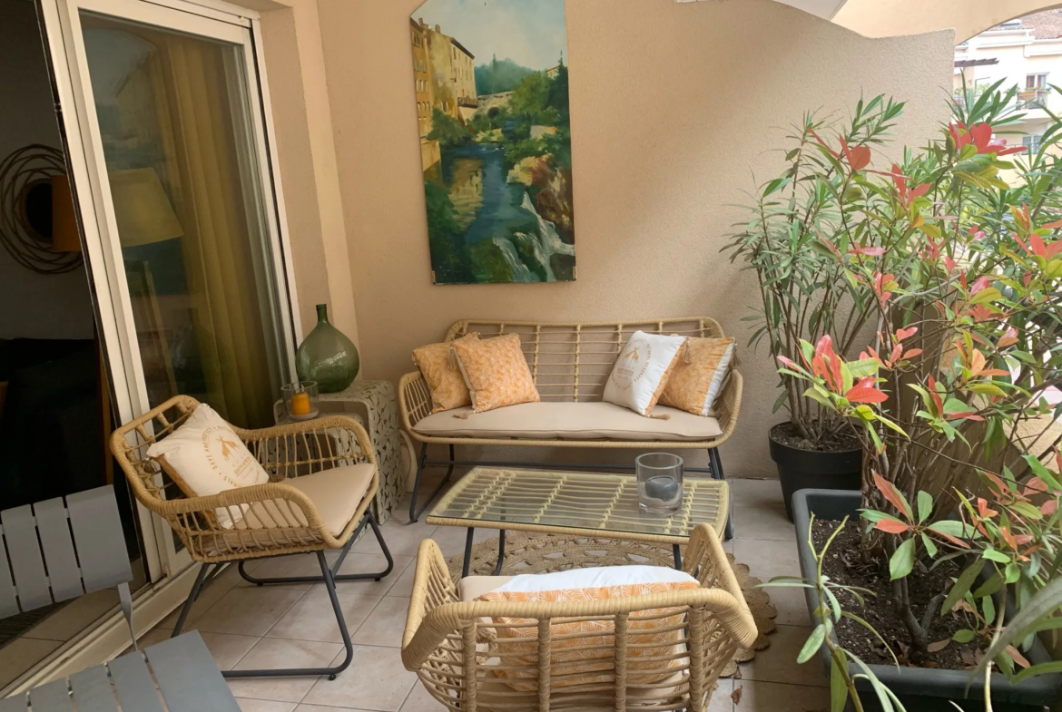 Appartement F2 avec balcon et parking à Draguignan 