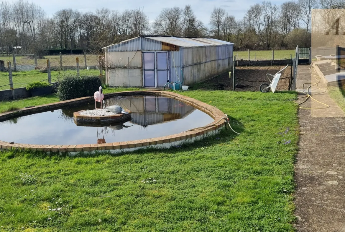 Belle maison sur sous-sol à Vendome 