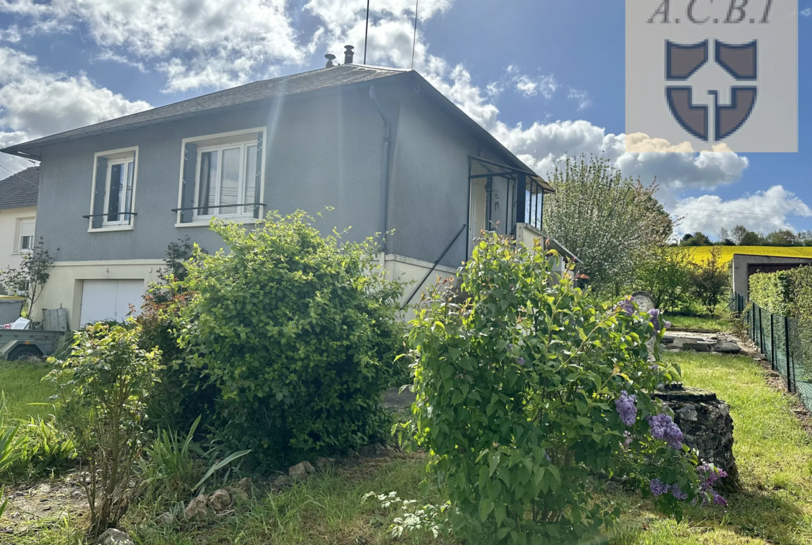 Pavillon sur sous-sol à Morée avec jardin et champs 