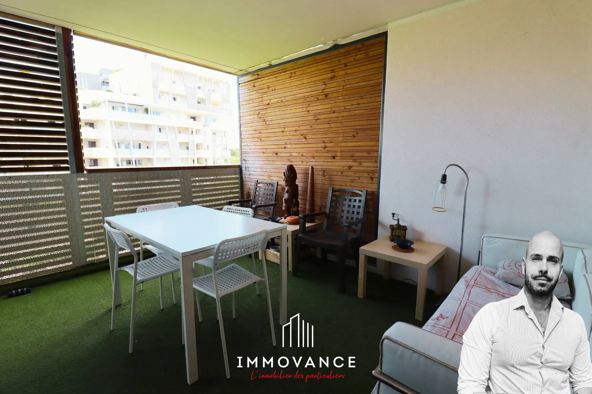 Appartement T2 lumineux avec terrasse exposée Est à Port Marianne, Montpellier 