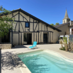 Maison de type landaise avec piscine à Montréal-du-Gers