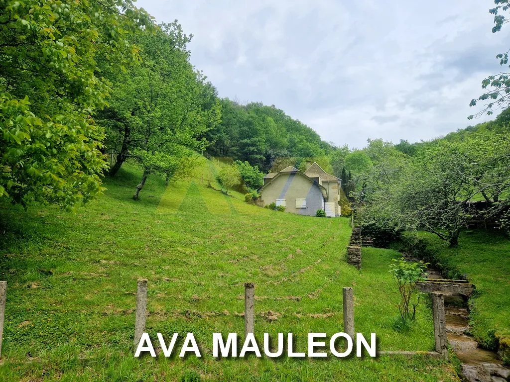 Maison souletine avec 11ha de verdure 