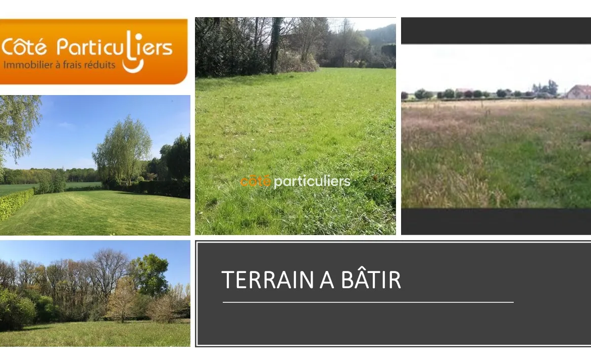 Terrain à bâtir de 1100m2 à Cléguérec 