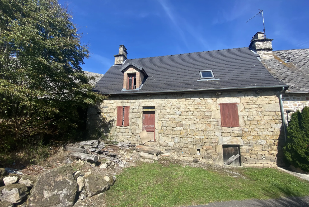 Authentic Stone House in Gros Chastang 