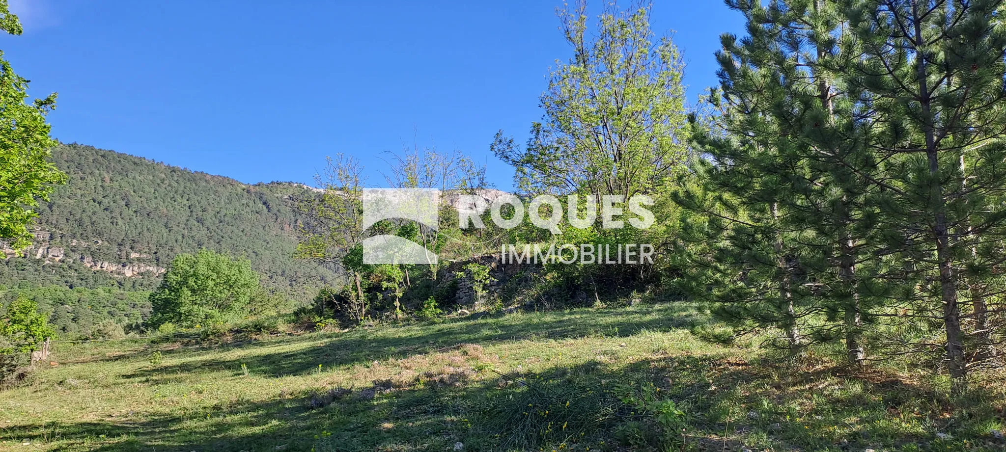 Terrain de Loisirs avec Vue Exceptionnelle à St Etienne de Gourgas 