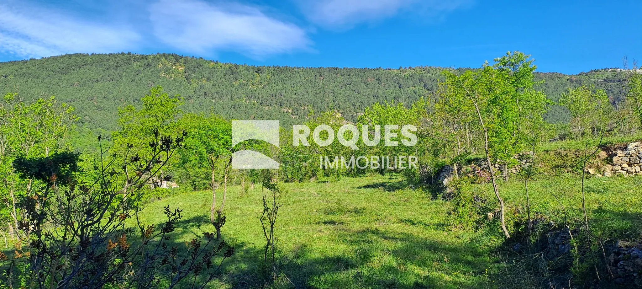 Terrain de Loisirs avec Vue Exceptionnelle à St Etienne de Gourgas 