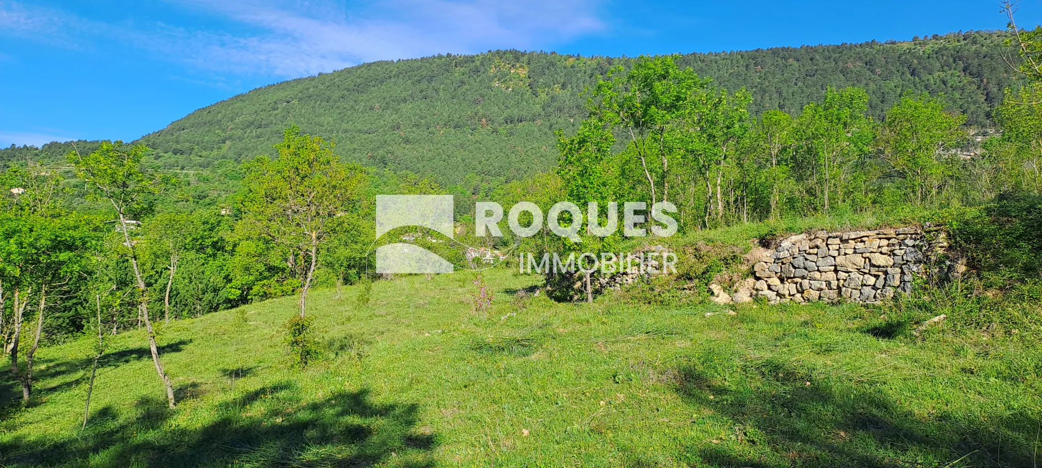 Terrain de Loisirs avec Vue Exceptionnelle à St Etienne de Gourgas 