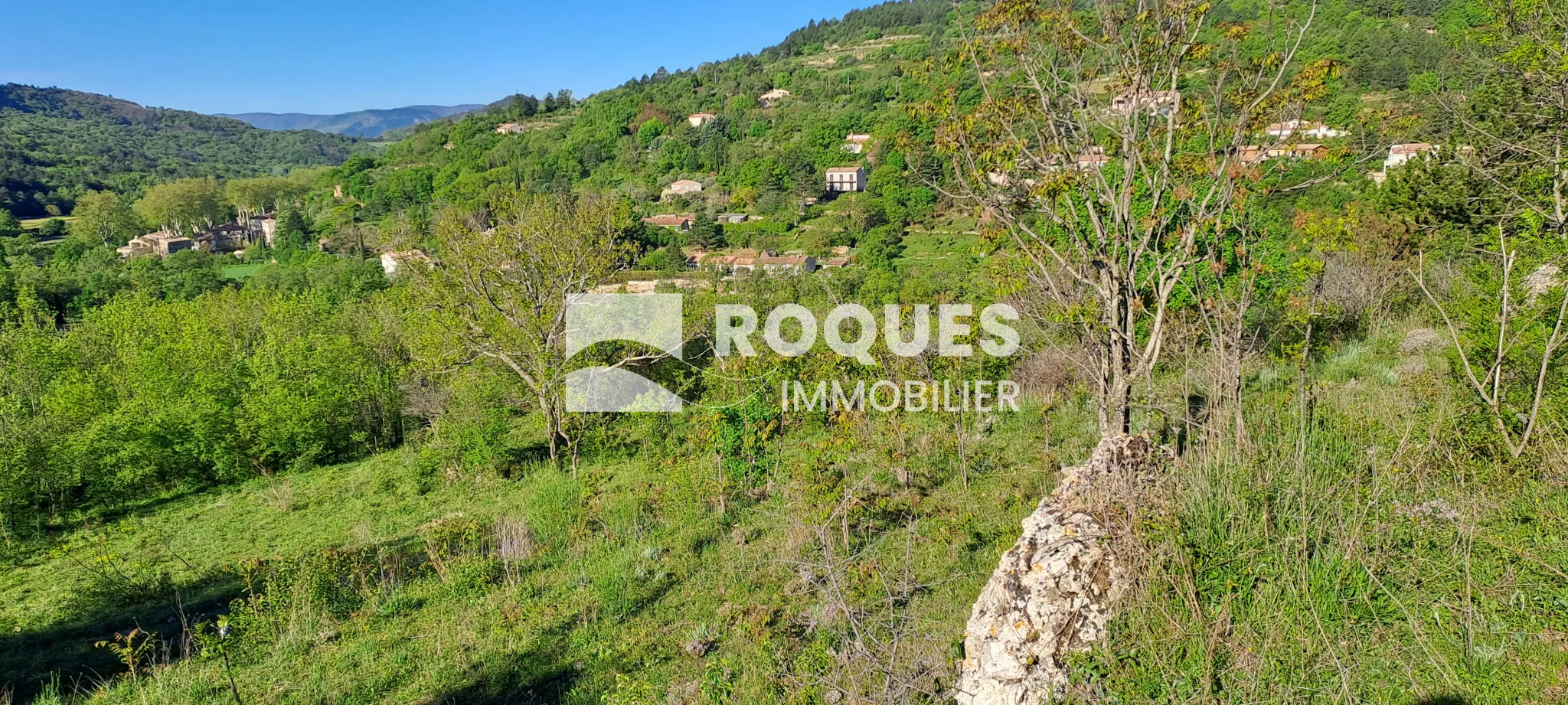 Terrain de Loisirs avec Vue Exceptionnelle à St Etienne de Gourgas 