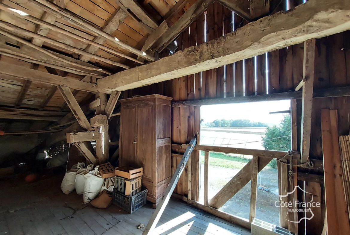 Ancienne ferme à rénover à 5 min de Marmande - 280 m2 habitables 