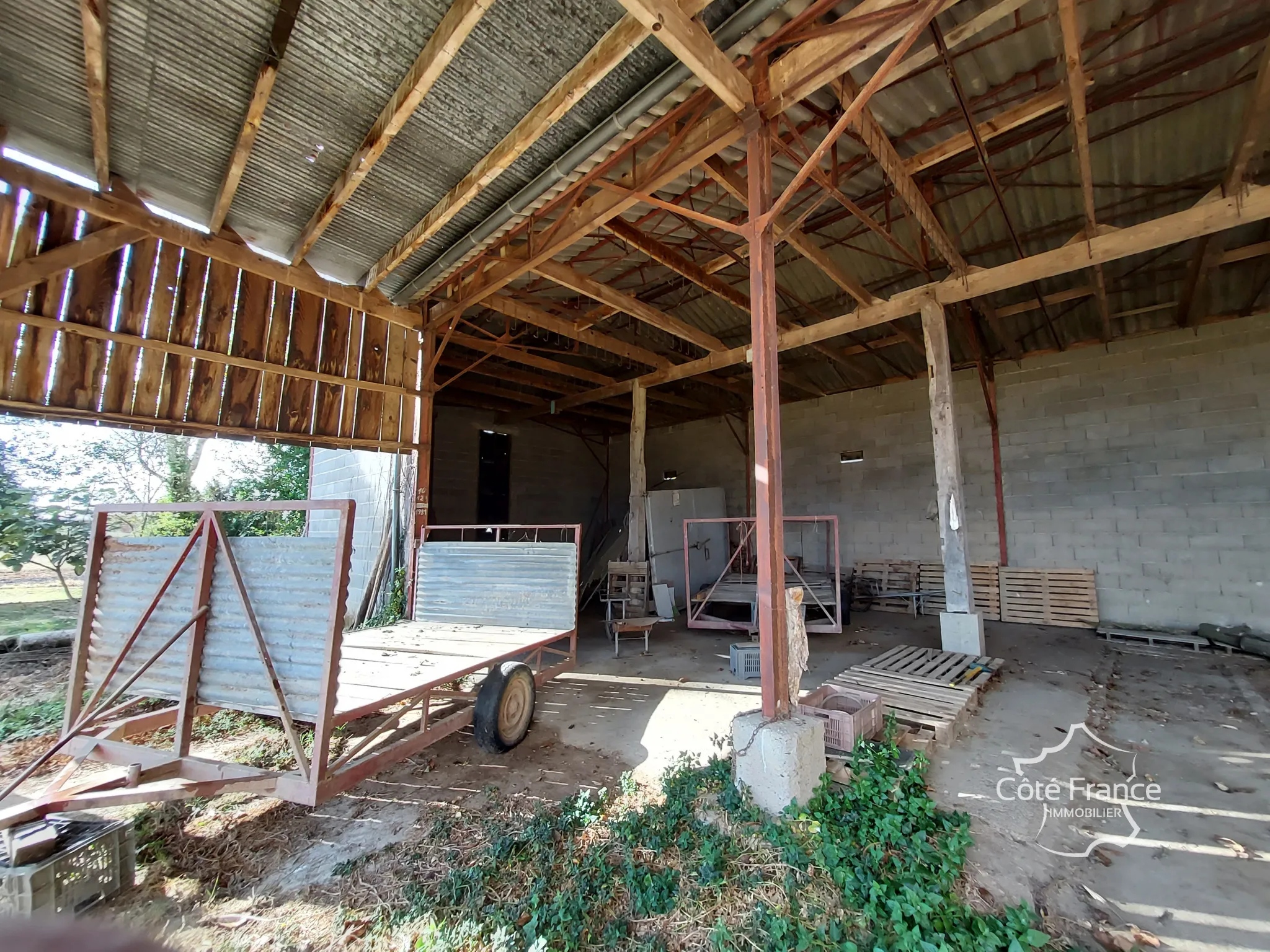 Ancienne ferme à rénover à 5 min de Marmande - 280 m2 habitables 