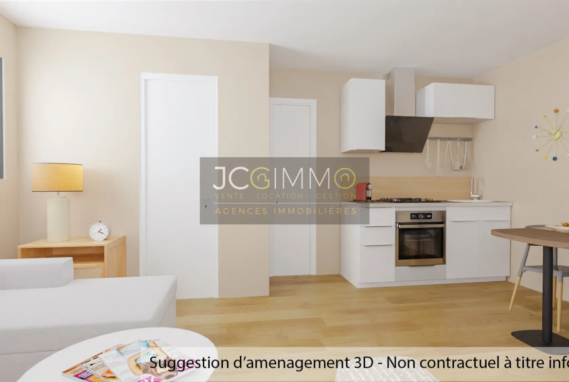 Studio de 21.34 m2 à Belgentier 