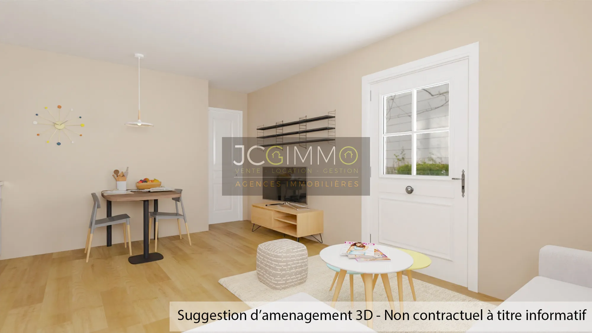 Studio de 21.34 m2 à Belgentier 