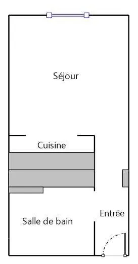 Immeuble de 540 m2 à Vaucouleurs avec local commercial et appartements 