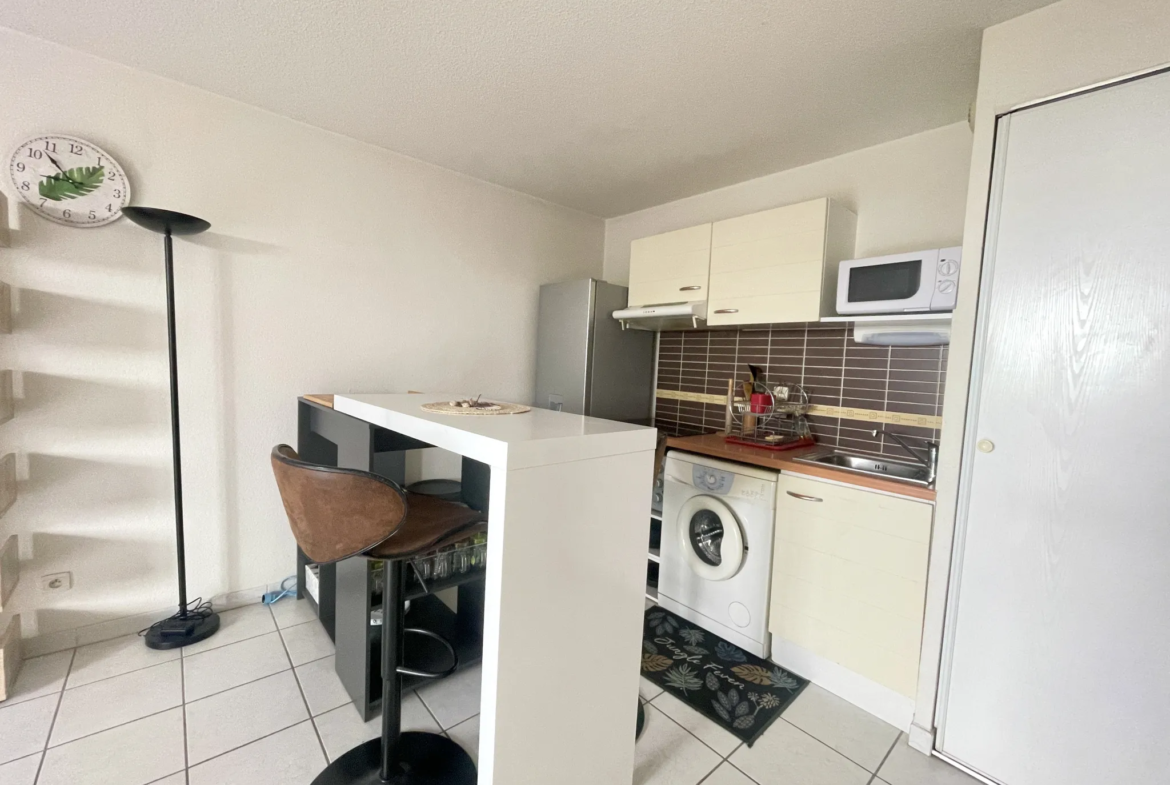 Appartement T2 en rez-de-jardin + parking à Agde 