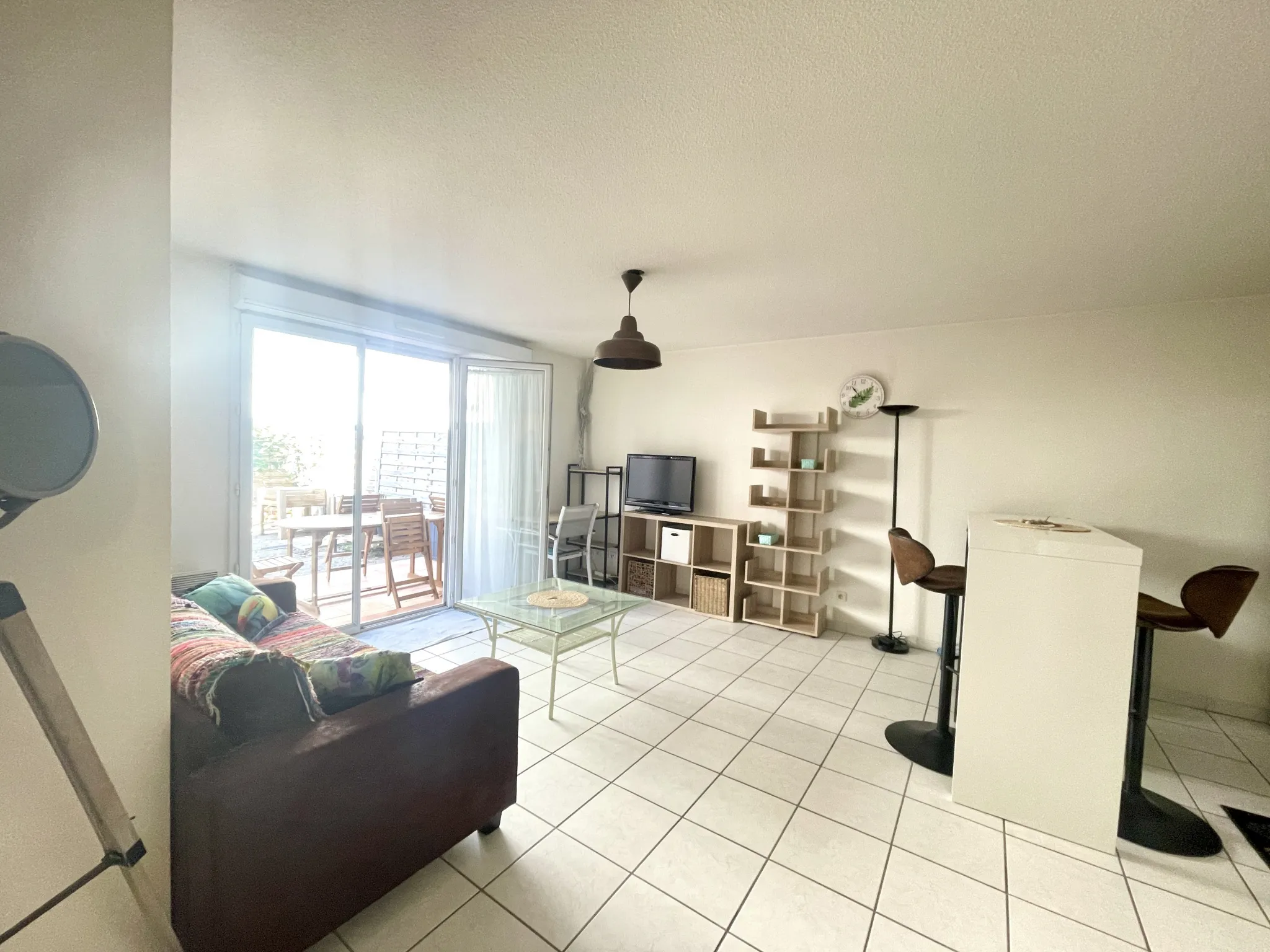 Appartement T2 en rez de jardin + parking 