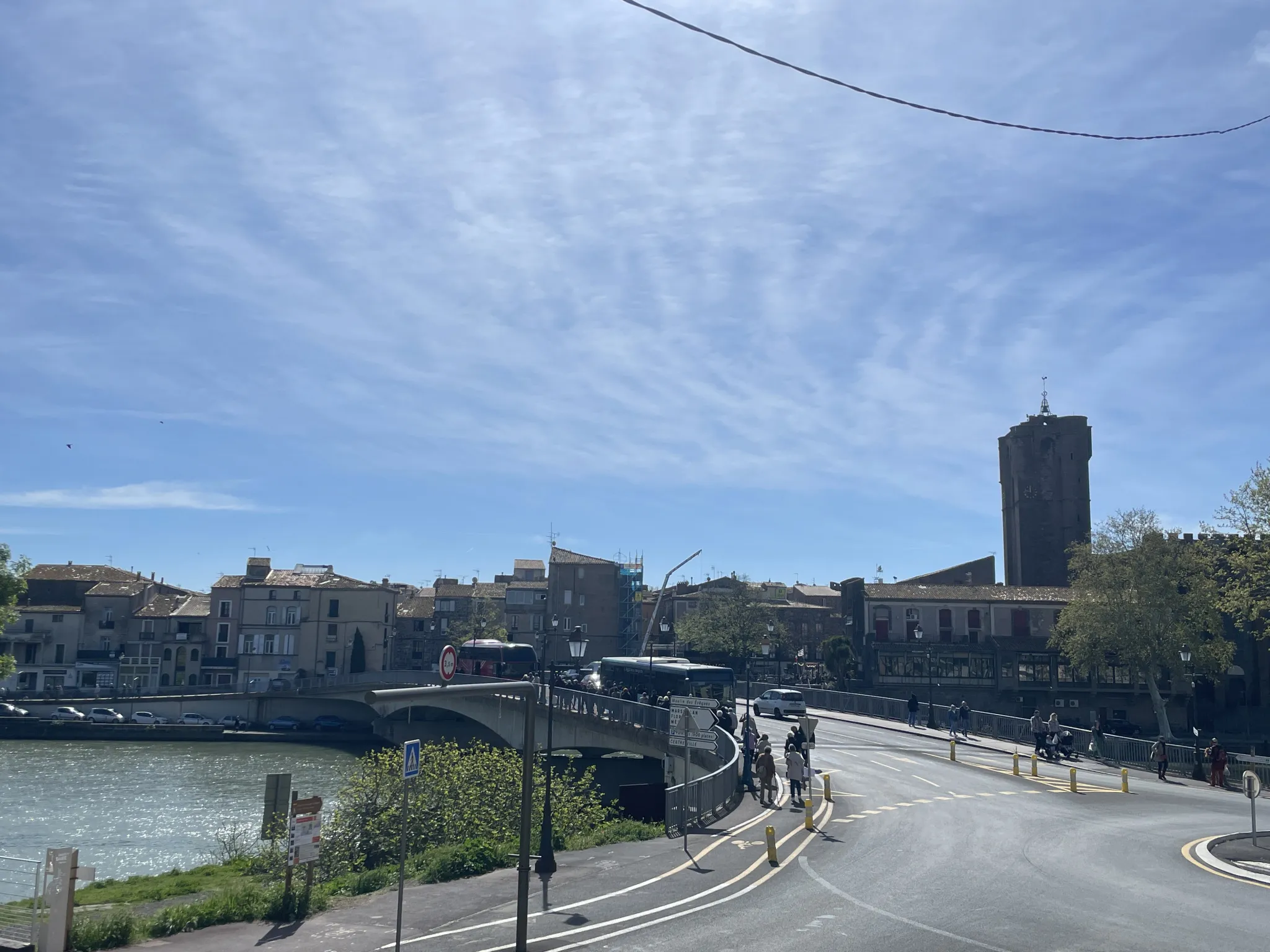 Appartement 3 pièces avec garage vue sur l'Hérault et la Cathédrale d'Agde 